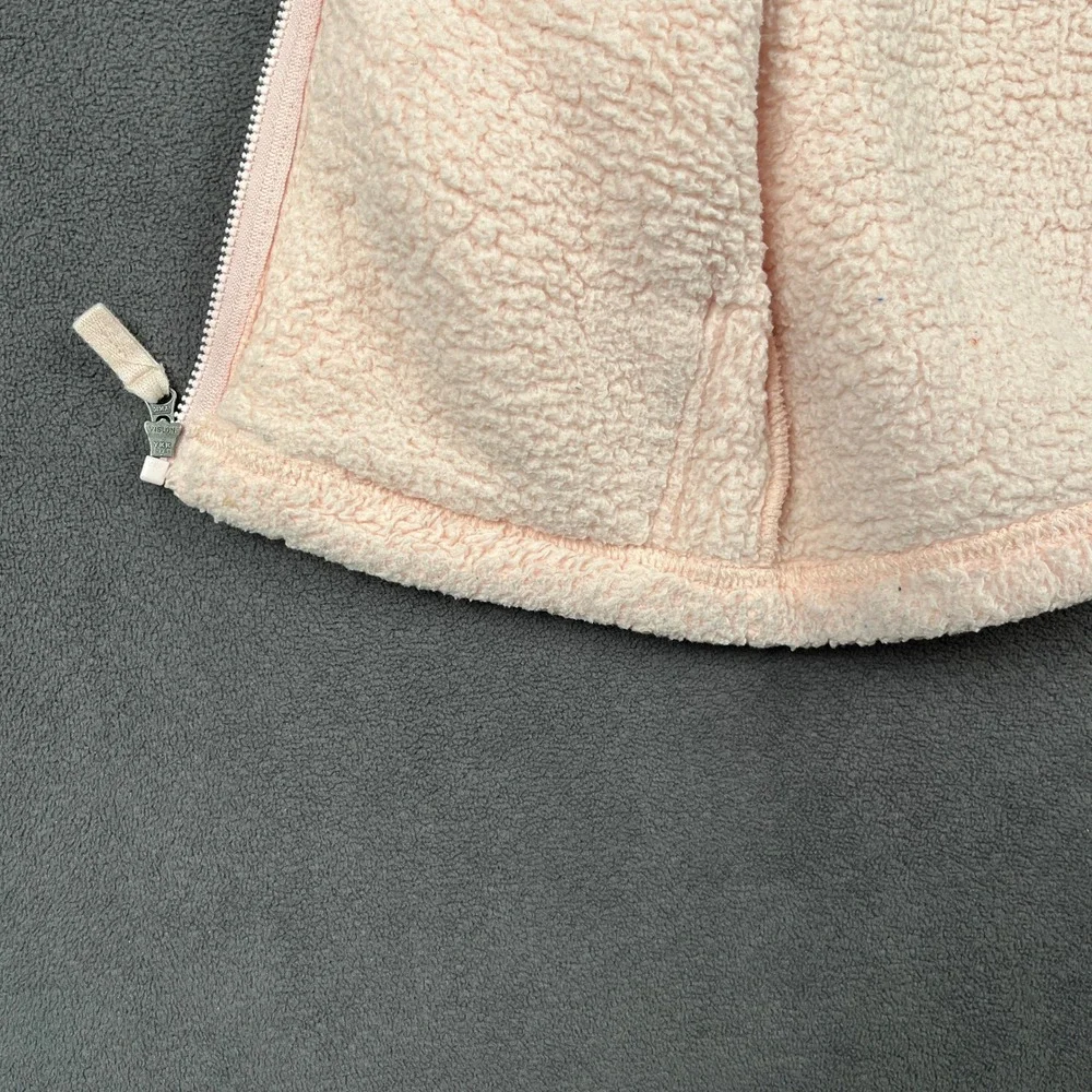 Patagonia Baby Furry Friends Hoody Toddler 5T Pink Bear Ear Full Zip 61155